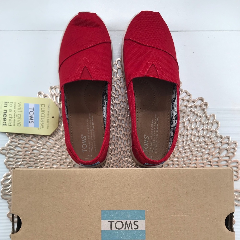 TOMS Youth Alpargata Canvas